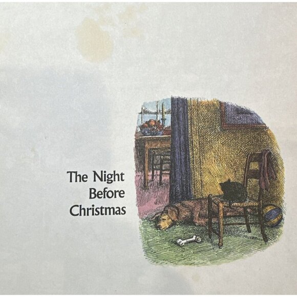 The Night Before Christmas Clement Moore & Douglas Gorsline PB VGC L1 Vtg - Picture 5 of 8